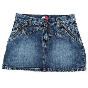 Tommy Jeans Y2K denim mini skirt low rise vintage